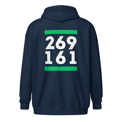 269 161, Vegan AFA, Antifa, vegane Sweatjacke / Kapuzenjacke, Unisex