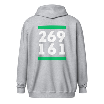269 161, Vegan AFA, Antifa, vegane Sweatjacke / Kapuzenjacke, Unisex
